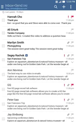 Email android App screenshot 0