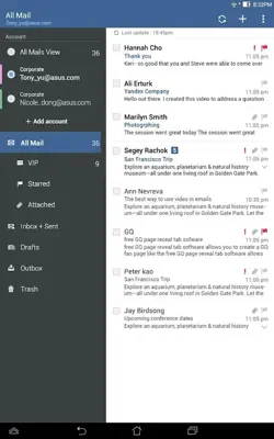 Email android App screenshot 3