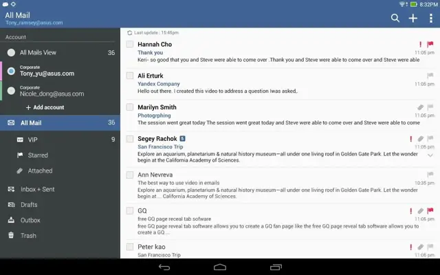 Email android App screenshot 5